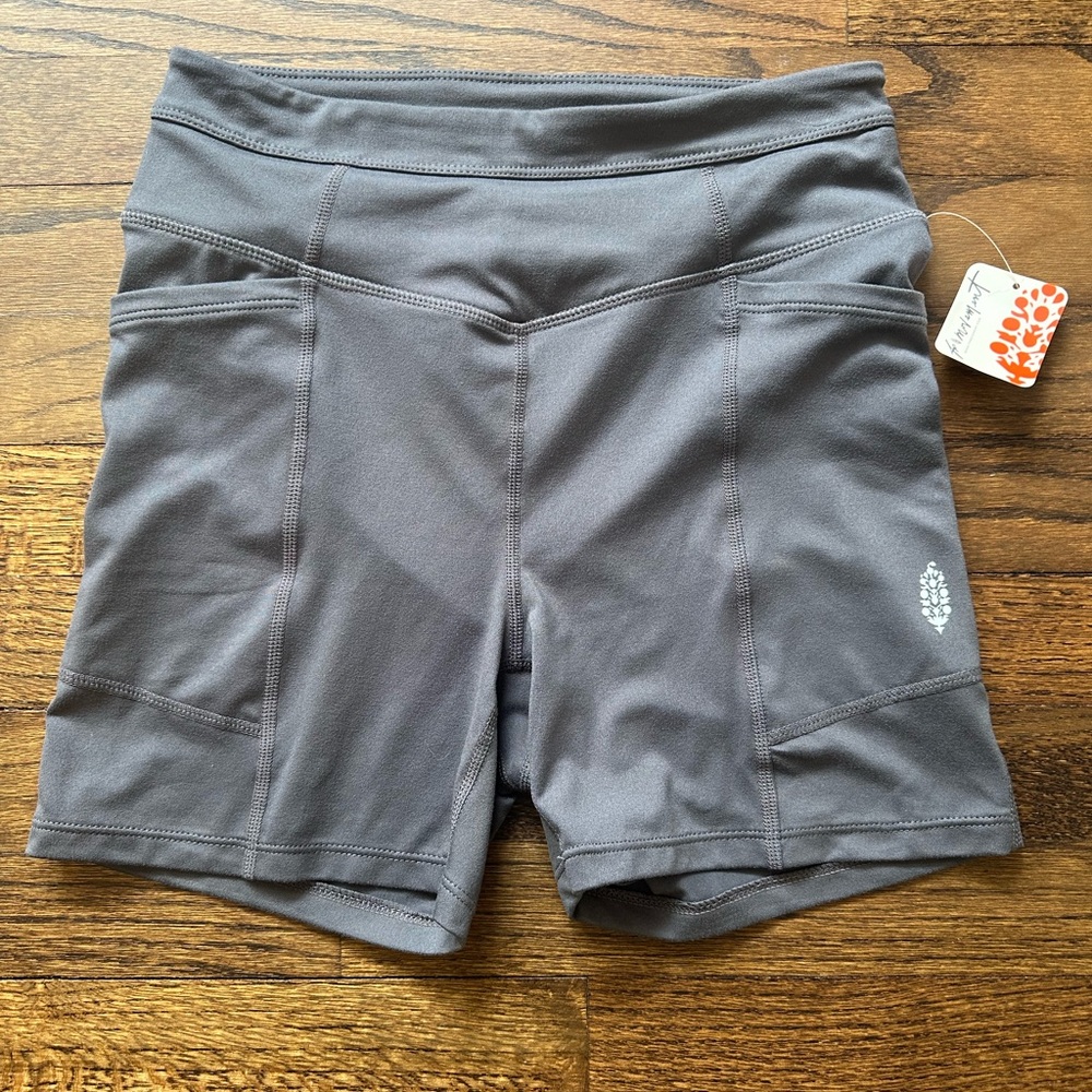 FP Movement by Free People Gray Athletic Shorts